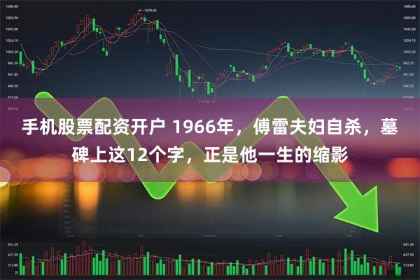 手机股票配资开户 1966年，傅雷夫妇自杀，墓碑上这12个字，正是他一生的缩影